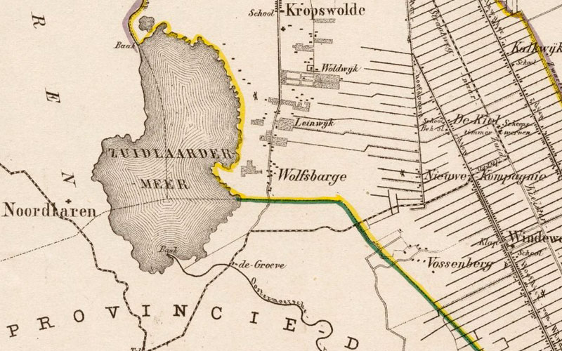 historische kaart 1867